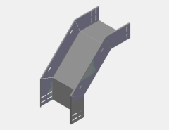 EAE 125 CTE 300 DD90° ,H125 (mm) ,A300 (mm),T2(mm)-(Kablo-Tava-Sistemleri)