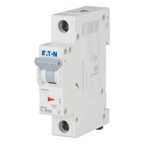 Eaton PL7-B16/1 Minyatür Devre Kesici - 10kA - B eğrisi - 1x16A (262676)