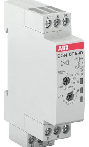 ABB 1SVR500100R0100 CT-ERD.22 Time relay, ON-delay