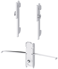 Siemens 3NP1943-1EB00 3NP1 SERİSİ NH BIÇAKLI SİGORTALI YÜK KESİCİLERİ İÇİN STANDART DIN RAY ADAPTÖRÜ NH1 İÇİN