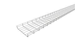 EAE 055 TLS 300 Elektrogalvaniz Tel Kanal (300x55x4mm)