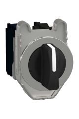 Schneider (XB4FD33) Siyah mandal buton  1 NA+1 NA