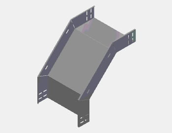 EAE 100 CTE 400 DD90° ,H100 (mm) ,A400 (mm),T2(mm)-(Kablo-Tava-Sistemleri)
