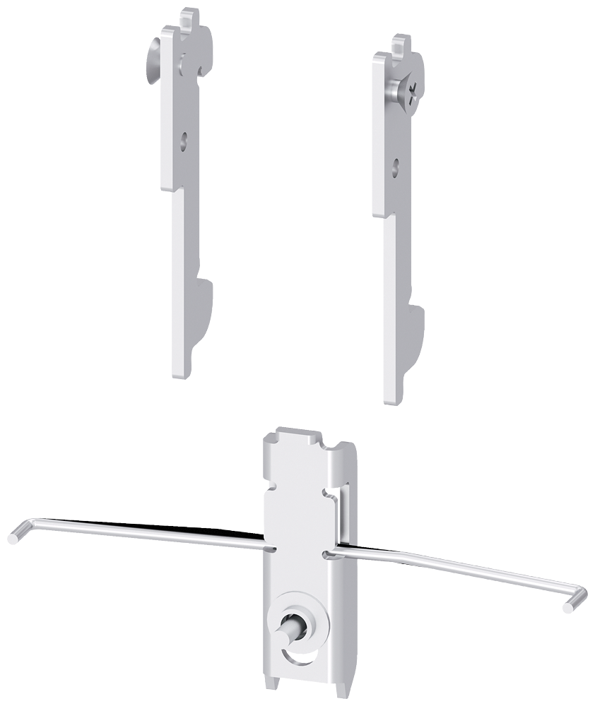 Siemens 3NP1933-1EB00 3NP1 SERİSİ NH BIÇAKLI SİGORTALI YÜK KESİCİLERİ İÇİN STANDART DIN RAY ADAPTÖRÜ NH00 İÇİN