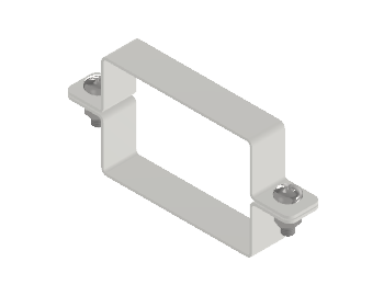 EAE 075 UKE 100 KAVRAMA KAPAK KELEPÇESİ ,A111 (mm)-(Kablo-Tava-Sistemleri)