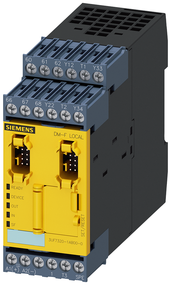 Siemens 3UF7320-1AB00-0 Simocode Pro V - DM-F Local Emniyetli Genişleme Modülü 24V DC