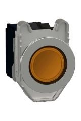 Schneider (XB4FW35M5) Işıklı, yaylı butonlar LED 230 VAC Sarı 1 NA+1 NK