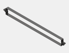 EAE 060 UKE 600 KAVRAMA KAPAK KELEPÇESİ ,A611 (mm)-(Kablo-Tava-Sistemleri)