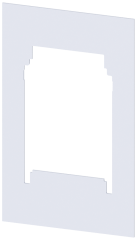 Siemens 3NP1923-1DA00 3NP1 SERİSİ YÜK KESİCİLERİ İÇİN ÖRTÜ PLAKALARI, 215×130, NH000 İÇİN