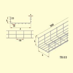 Gersan Tel Kablo Kanalı (h=85 mm)