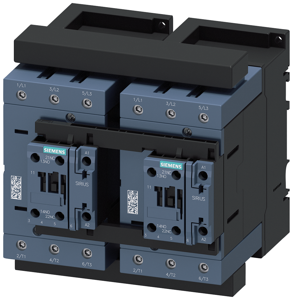 Siemens 3RA2346-8XB30-1AL2 KOMPLE MONTAJLI SAĞ-SOL DÖNÜŞ KOMBİNASYONLARI; 55KW; 95A; S3