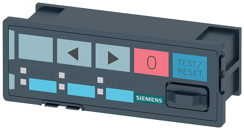 Siemens 3UF7200-1AA01-0 Simocode Pro - Operatör Paneli Titanyum Gri