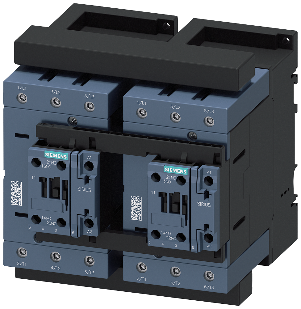 Siemens 3RA2345-8XB30-1AL2 KOMPLE MONTAJLI SAĞ-SOL DÖNÜŞ KOMBİNASYONLARI; 37KW; 80A; S3