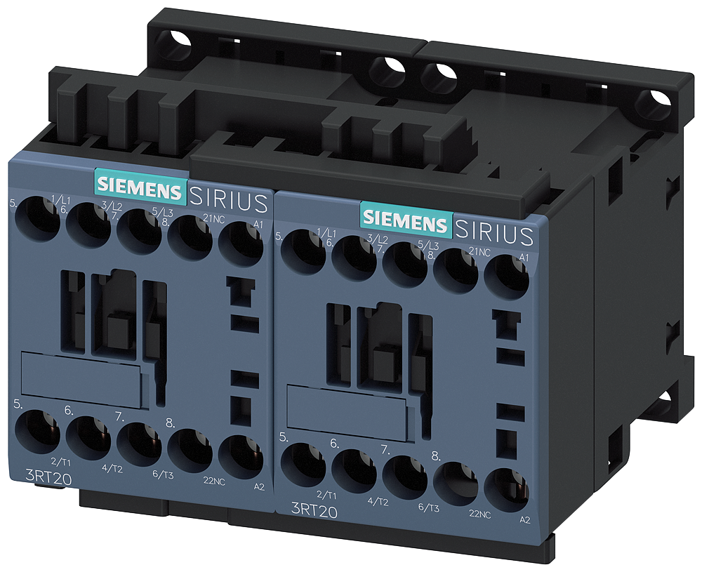 Siemens 3RA2316-8XB30-1AP0 KOMPLE MONTAJLI SAĞ-SOL DÖNÜŞ KOMBİNASYONLARI; 4KW; 9A; S00