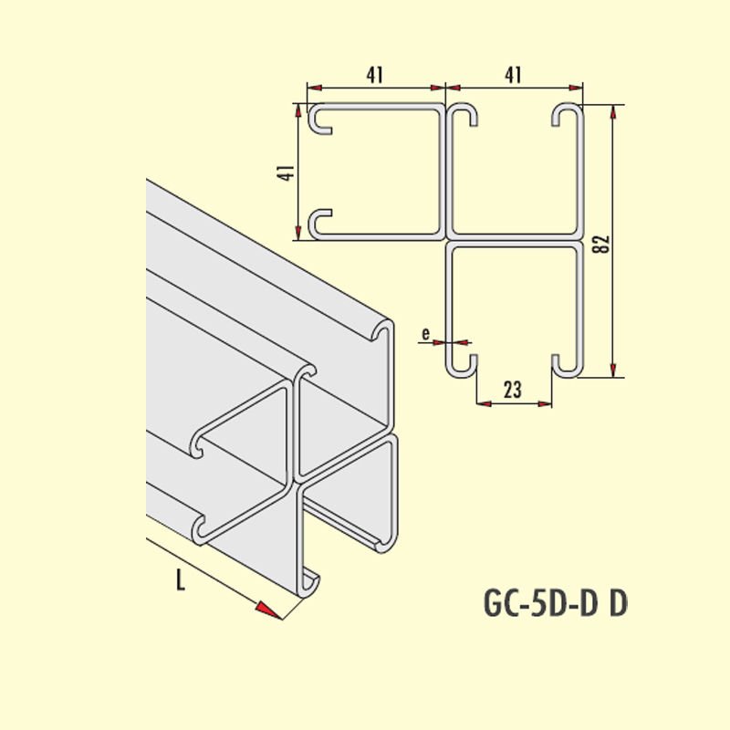 Gersan 41x82x2.5 C Profil