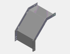 EAE 050 CTE 400 DD90° ,H50 (mm) ,A400 (mm),T2(mm)-(Kablo-Tava-Sistemleri)