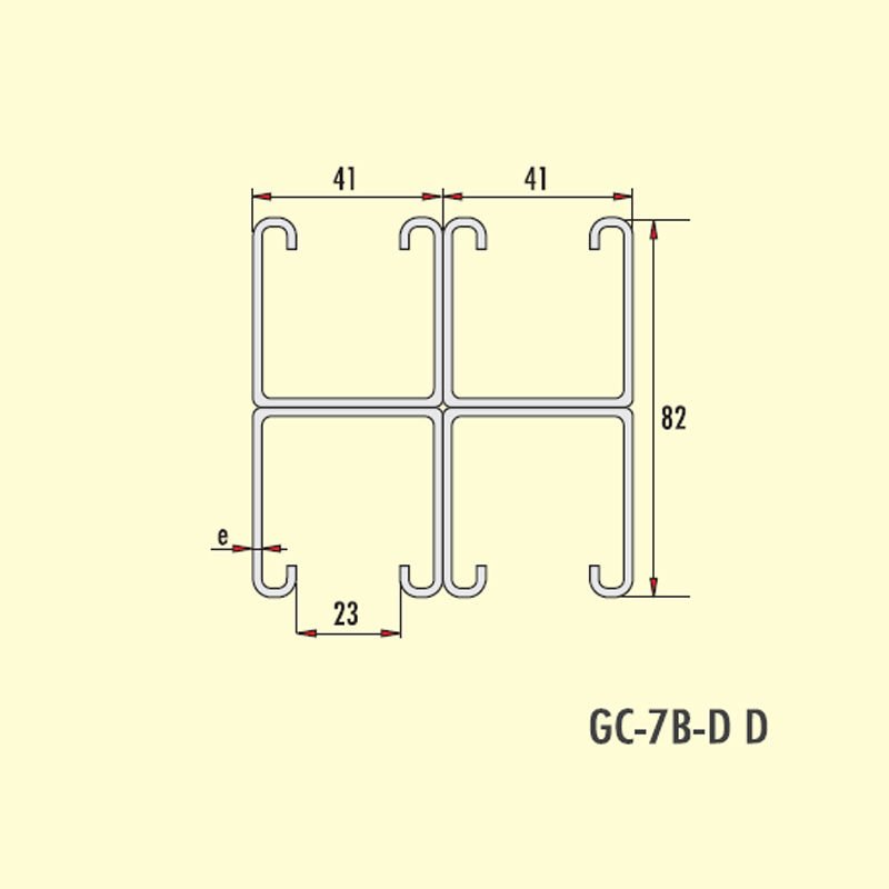Gersan 41x82x2 C Profil