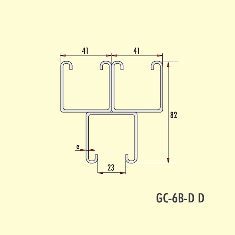 Gersan 41x82x2 C Profil
