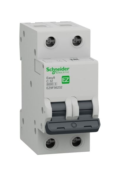 Schneider (EZ9F56216) Easy9 2P 16A, 6kA C Eğrisi Otomat