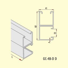 Gersan 41x82x2 C Profil