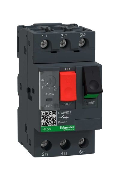 Schneider (GV2ME21) TeSys GV2 Motor Devre Kesici Termik Many. 17-23A