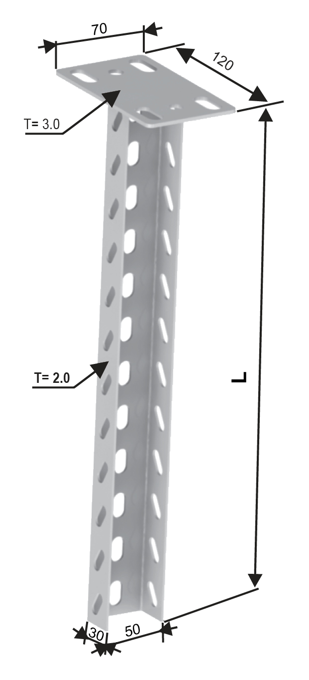 CSL METAL U PROFİL DESTEK SİSTEMLERİ
