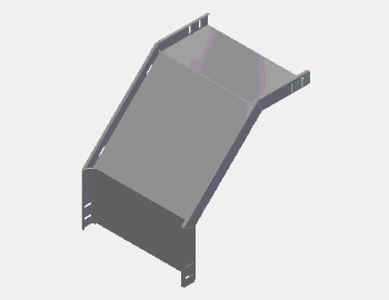 EAE 040 CTE 400 DD90° ,H40 (mm) ,A400 (mm),T2(mm)-(Kablo-Tava-Sistemleri)