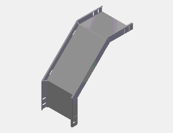 EAE 040 CTE 250 DD90° ,H40 (mm) ,A250 (mm),T2(mm)-(Kablo-Tava-Sistemleri)
