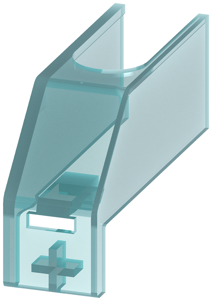 Siemens 3LD9341-2A 3LD3 4. KUTUP ELEMANI İÇİN TERMİNAL KORUMA KAPAĞI