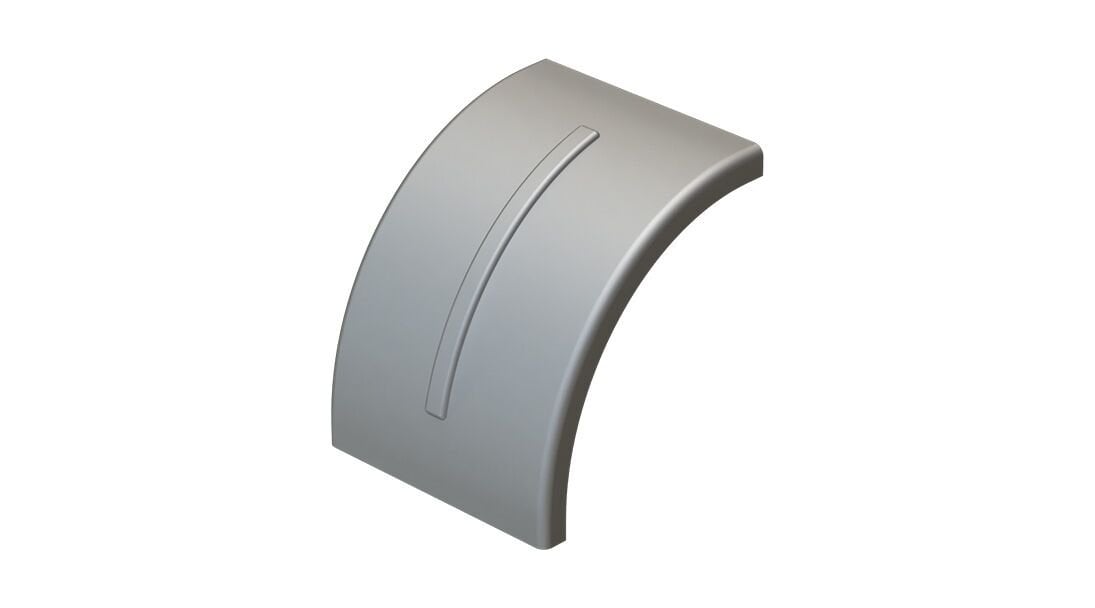 EAE 060 UKK 100 DD Dış Bükey Dönüş Modülü Kapağı R50 (1,2mm)