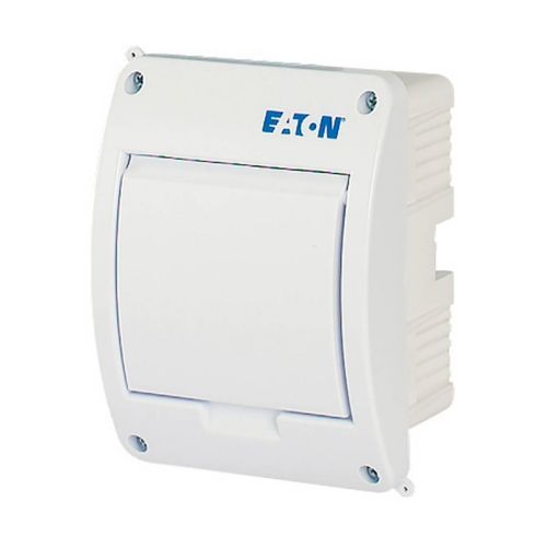 Eaton BC-U-1/5-TW-ECO Minyatür Devre Kesici Kutusu, Plastik, Sıva Altı, Beyaz Kapak, 1/5 (281696)
