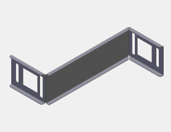EAE 060 UKFG 200 RD ,H60 (mm) ,A200 (mm),T1,2(mm)-(Kablo-Tava-Sistemleri)