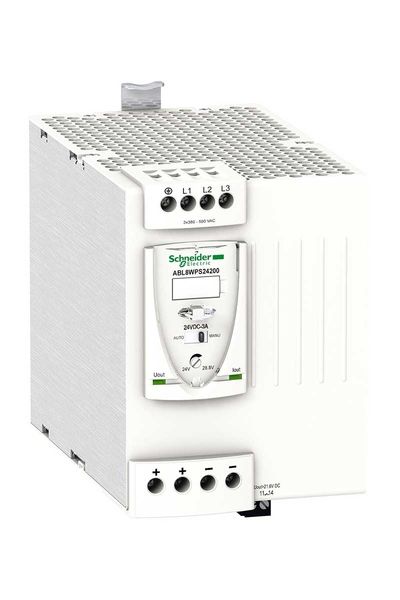 Schneider (ABL8WPS24200) UNIVERSAL P.S. 3X380-500/24V 20 A
