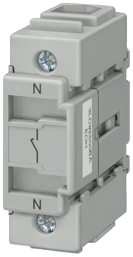Siemens 3LD9280-0C DİPTEN TESPİTLİ ŞALTER AKSESUARLARI, NÖTR MODÜLÜ ERKEN KAPAR GEÇ AÇAR,  ŞALTER TİPİ 3LD27/28