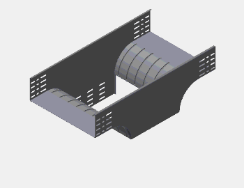 EAE 125 CTE 400 TD ,H125 (mm) ,A400 (mm),B(mm)-(Kablo-Tava-Sistemleri)