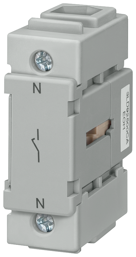 Siemens 3LD9250-0CA DİPTEN TESPİTLİ ŞALTER AKSESUARLARI, NÖTR MODÜLÜ ERKEN KAPAR GEÇ AÇAR,  ŞALTER TİPİ 3LD25