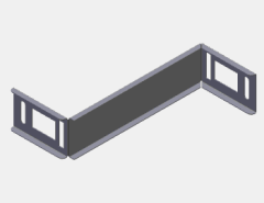 EAE 050 UKFG 200 RD ,H50 (mm) ,A200 (mm),T1,2(mm)-(Kablo-Tava-Sistemleri)