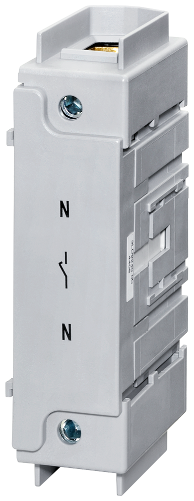 Siemens 3LD9240-0C DİPTEN TESPİTLİ ŞALTER AKSESUARLARI, NÖTR MODÜLÜ ERKEN KAPAR GEÇ AÇAR,  ŞALTER TİPİ 3LD23/24