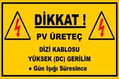 Uyarı Levhası Model:45