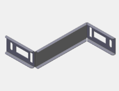 EAE 040 UKFG 150 RD ,H40 (mm) ,A150 (mm),T1,2(mm)-(Kablo-Tava-Sistemleri)
