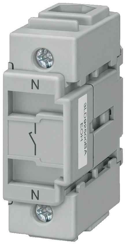 Siemens 3LD9220-0B ÖNDEN TESPİTLİ ŞALTER AKSESUARLARI, NÖTR MODÜLÜ,  ŞALTER TİPİ 3LD21/22