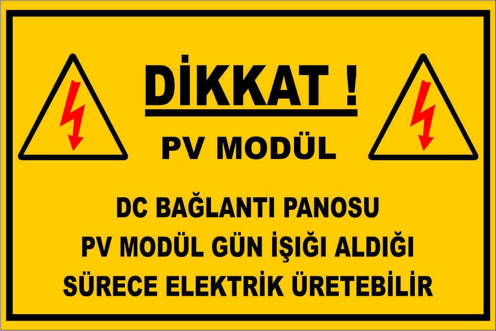 Uyarı Levhası Model:42