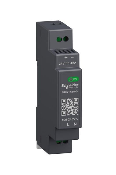Schneider (ABLM1A24004) POWER SUPPLY 24V 0.4A MODULAR