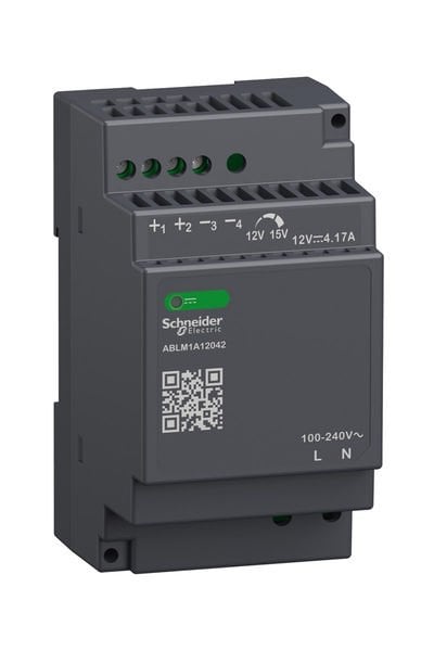 Schneider (ABLM1A12042) POWER SUPPLY 12V 4.2A MODULAR