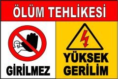 Uyarı Levhası Model:38