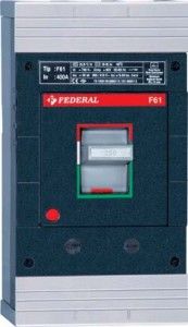 Federal MCCB F61E 3P 300A 36kA/415Vac (0,4-1)In (2-10)I1,Icu=Ics=%100