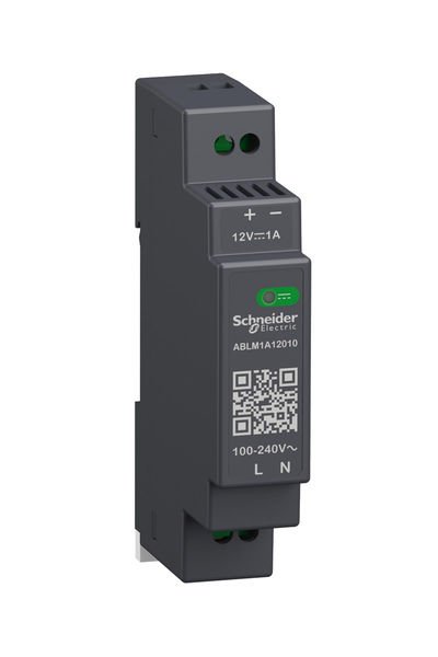 Schneider (ABLM1A12010) POWER SUPPLY 12V 1A MODULAR