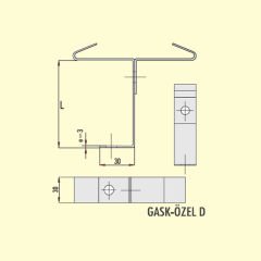 Gersan Profil Askı Elemanı