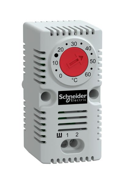 Schneider (NSYCCOTHC) Basit termostat (N/K kontak- Isıtma) Kırmızı (ºC)