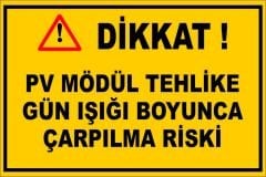 Uyarı Levhası Model:30